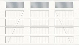 Configuration A, Cœur rainuré - 3 volets