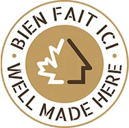 Logo Bien fait ici / Well made here