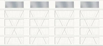 Configuration X, Cœur rainuré - 4 volets