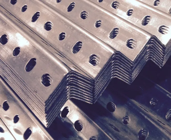 Perforated / slotted angles