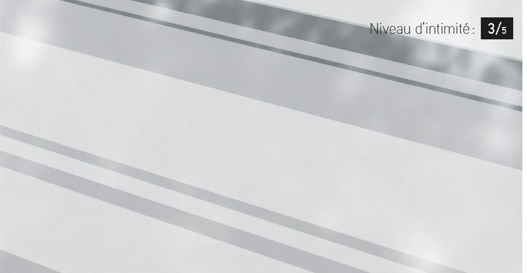 Le verre Azur apporte une touche de raffinement grâce à la délicatesse de leurs lignes minimalistes